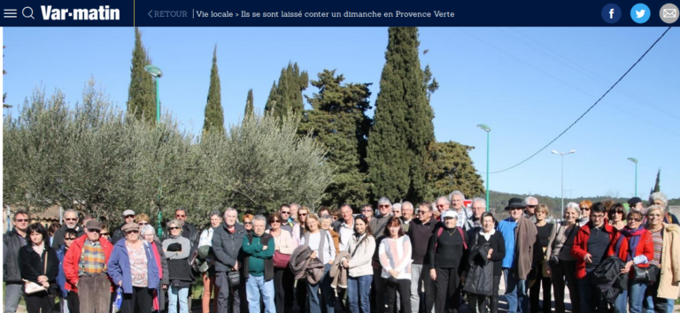 Visite de Sainte Anastasie Visites guidées en Provence